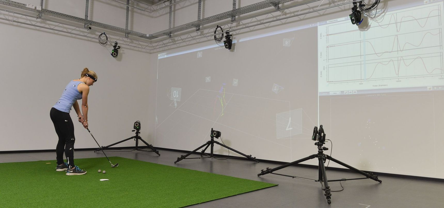 Photo from the biomechanics laboratory