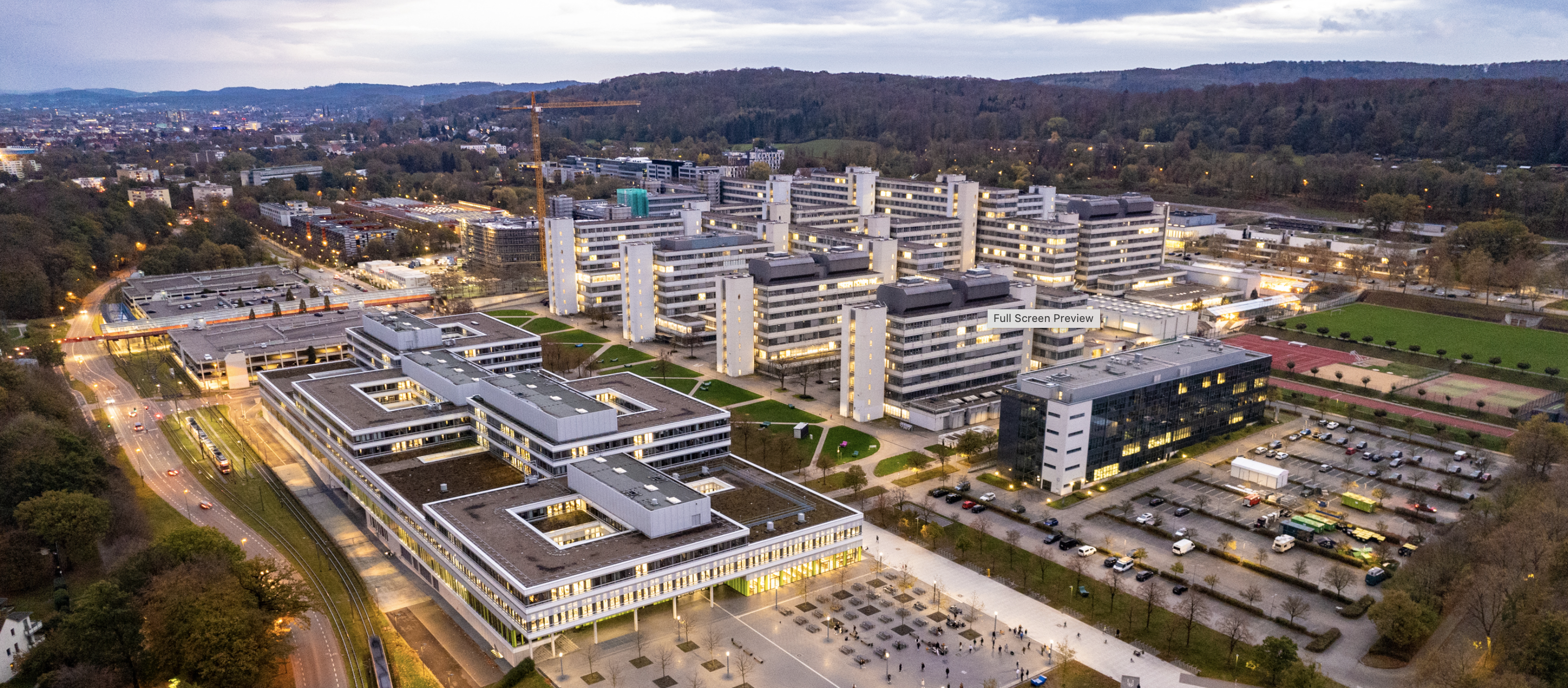 Campus der Universität Bielefeld