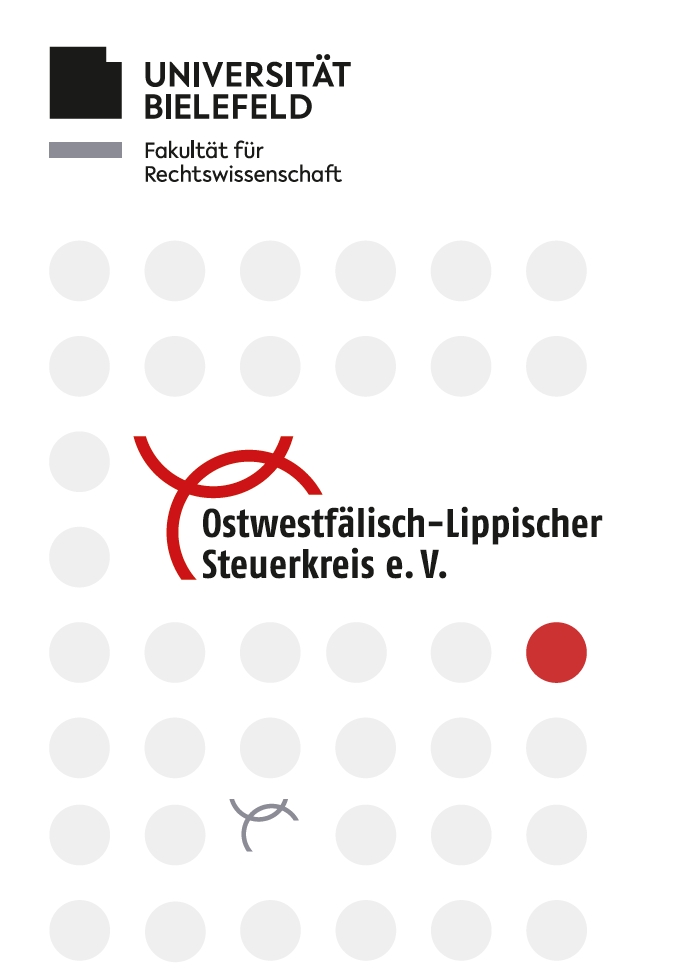 Logos der Universität Bielefeld und des Ostwestfälisch-Lippischen Steuerkreises e. V.