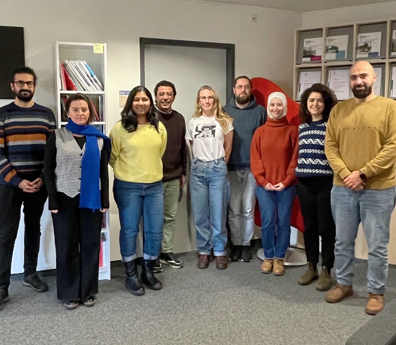 Group photo of the RTG 2951 Researchers at their self-organized Workshop