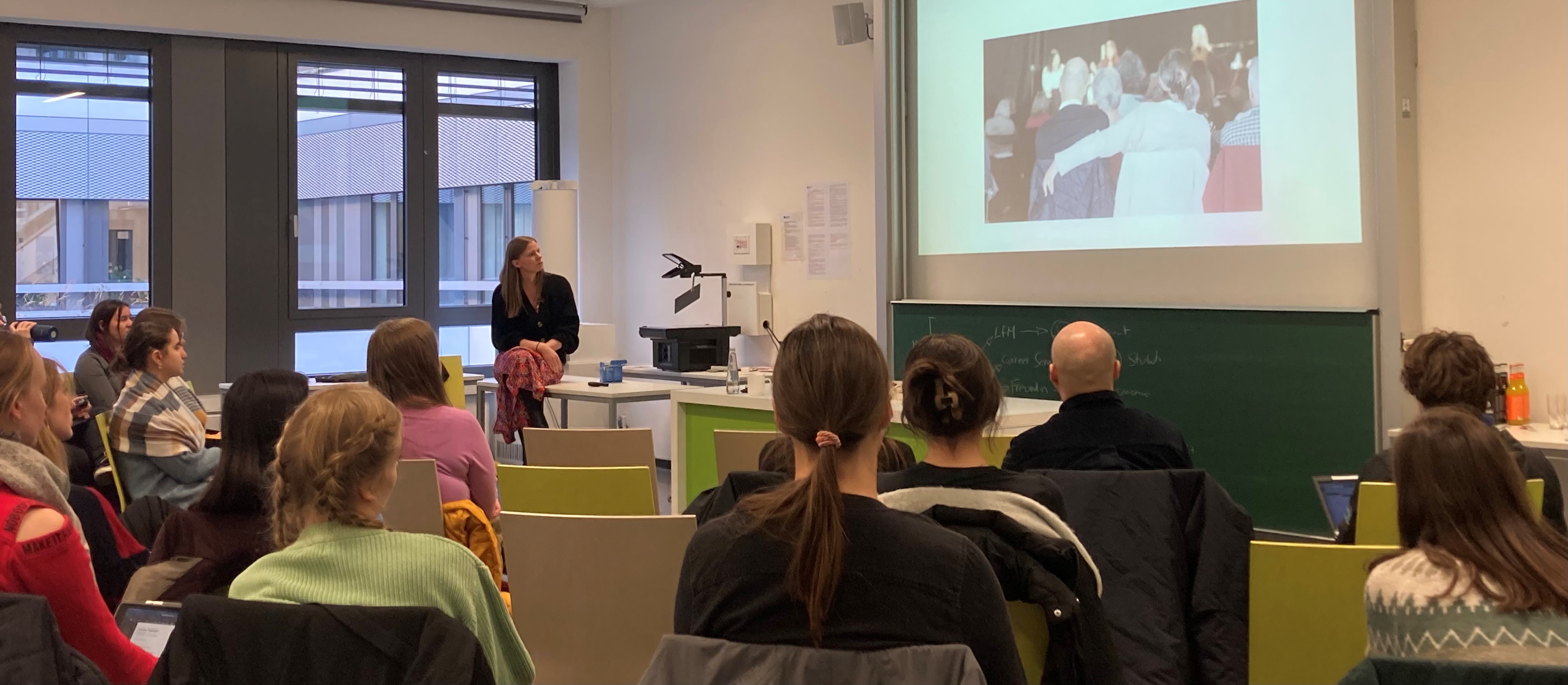 Studierende bei der Woche der Berufsorientierung