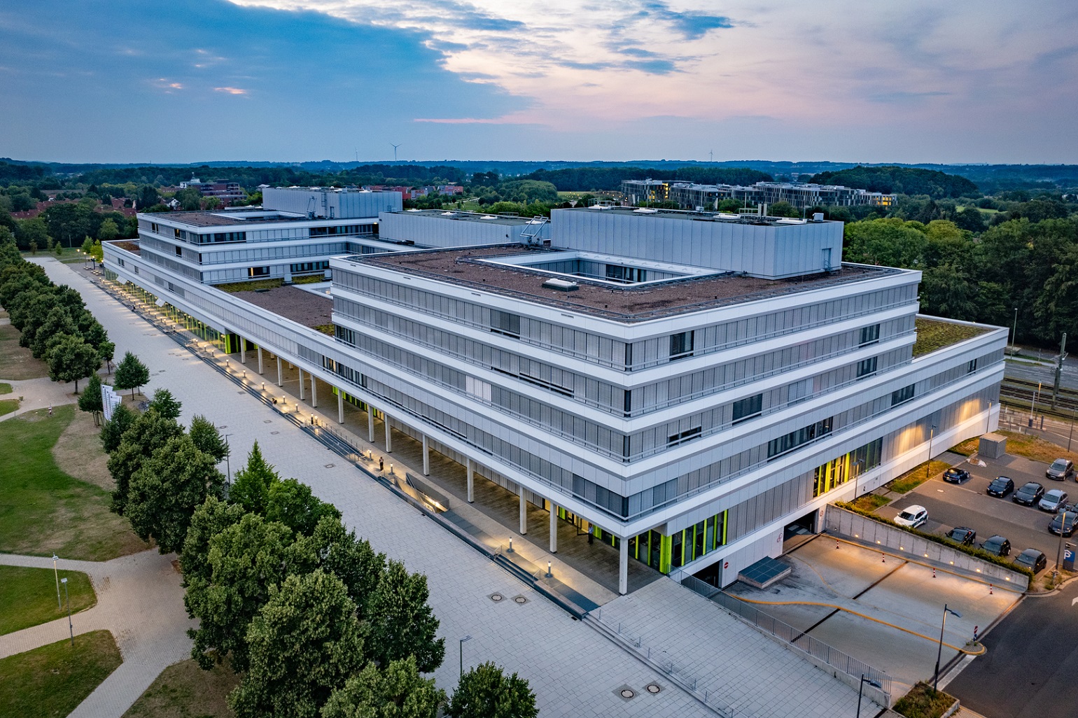 Building of the University Bielefeld