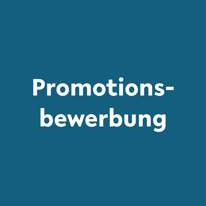 Promotionsbewerbung