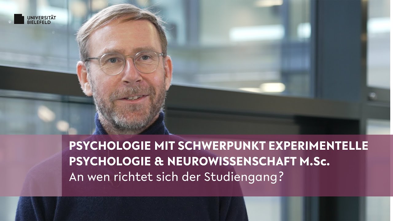 Ein kurzes Videostatement zur Frage: An wen richtet sich der Studiengang?