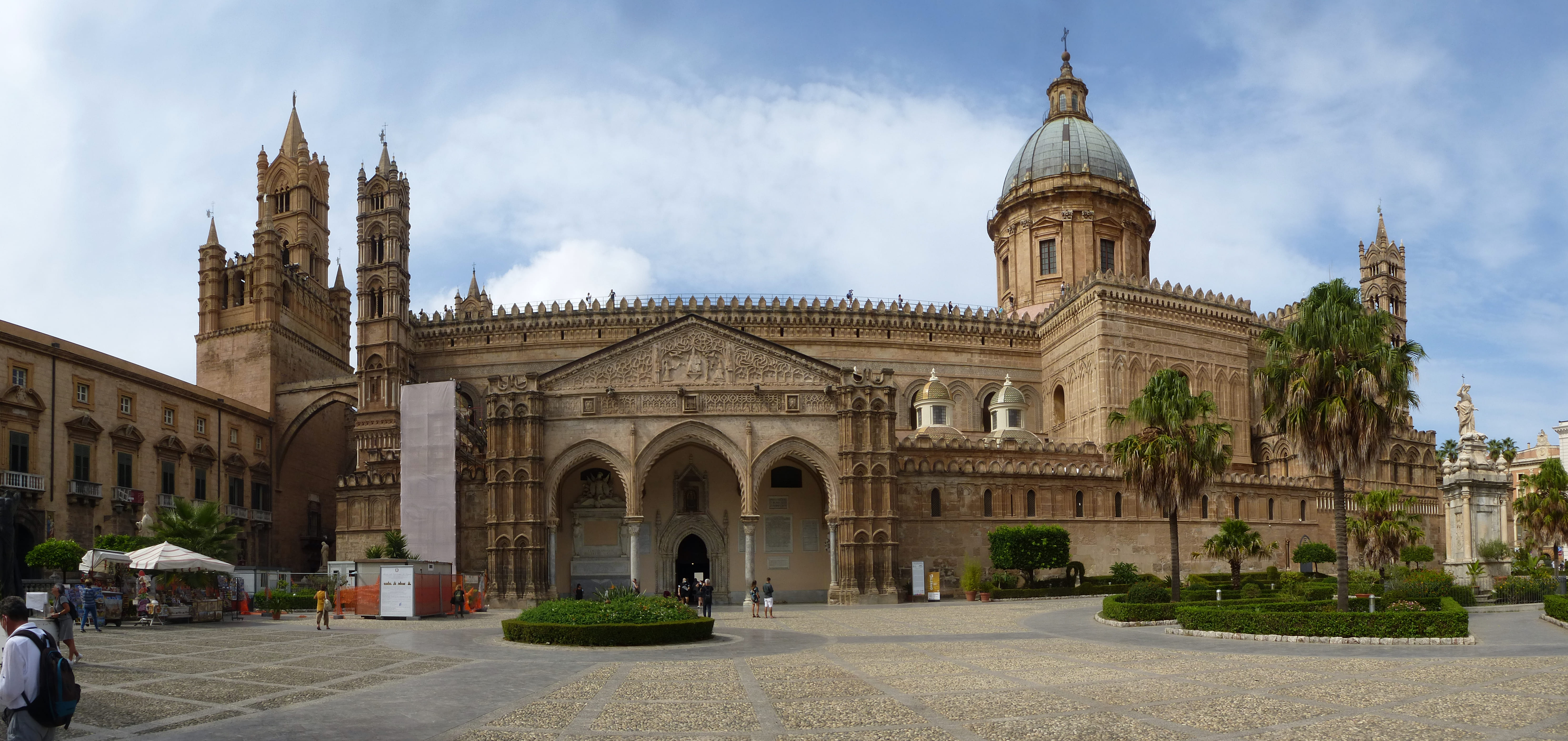 Die Kathedrale von Palermo [Foto: Sebastian Eckert].