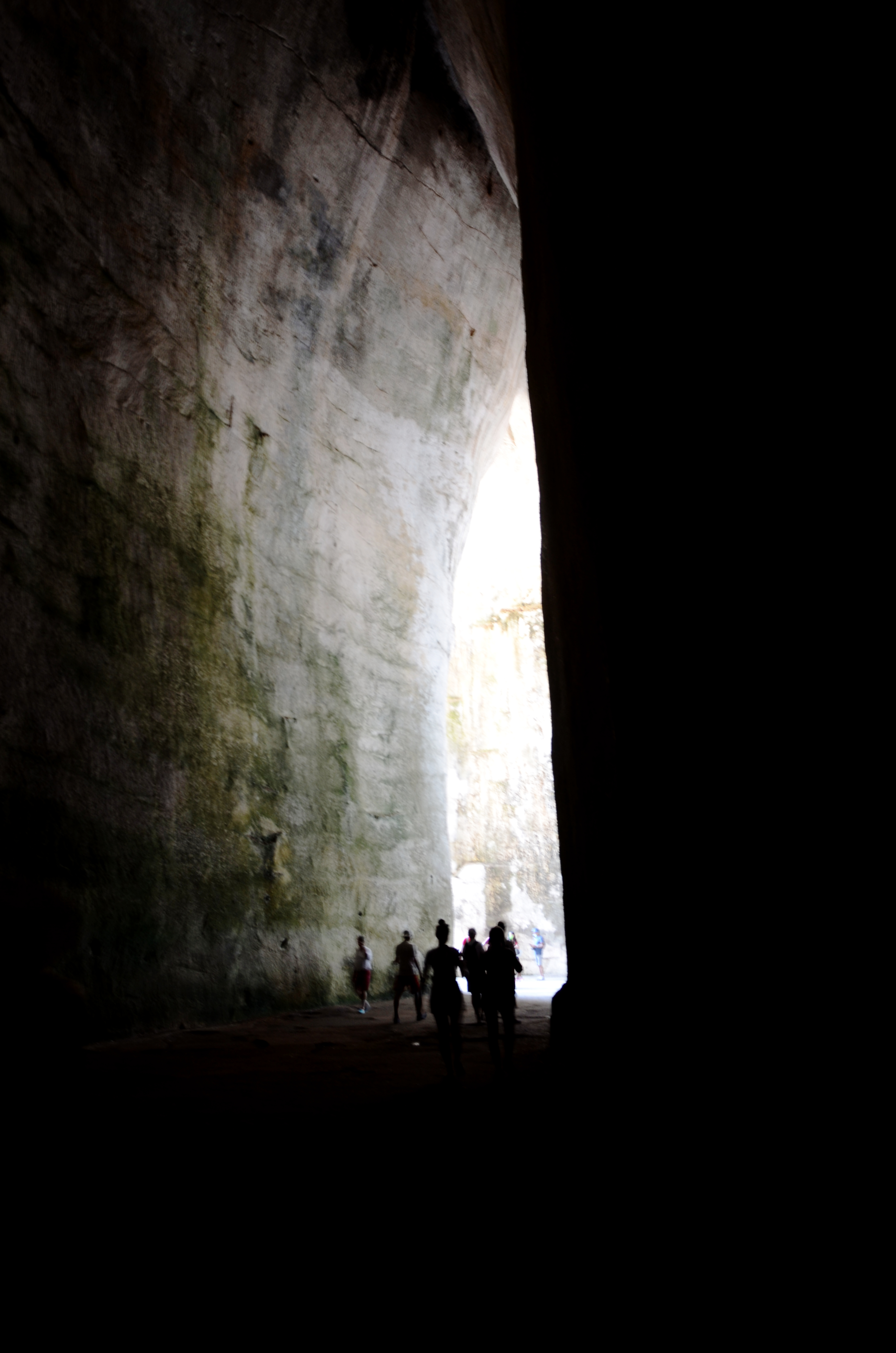 Das "Ohr des Dionysios" in Syrakus [Foto: Jastine Konermann].