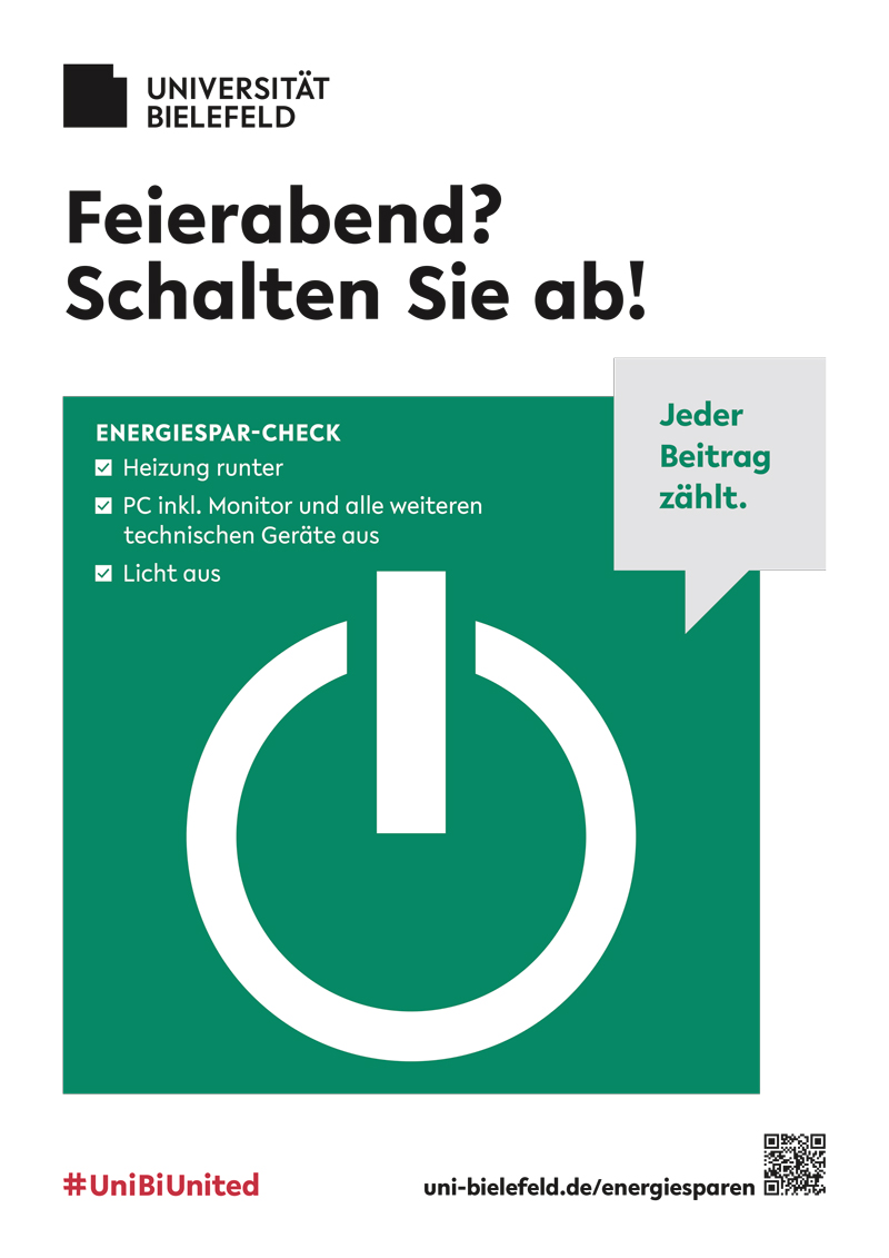 Poster zum Ausdrucken: Energiespartipps