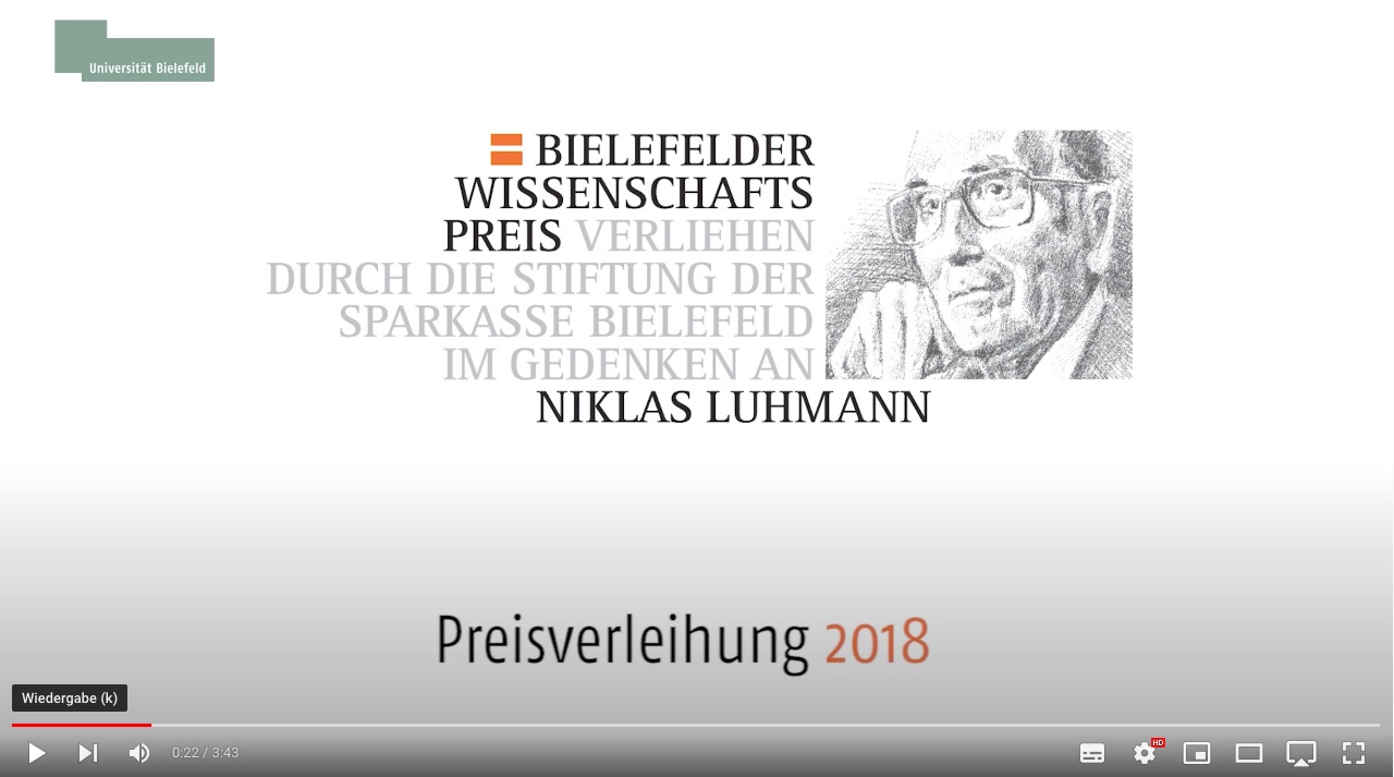 Impressionen Preisverleihung 2018