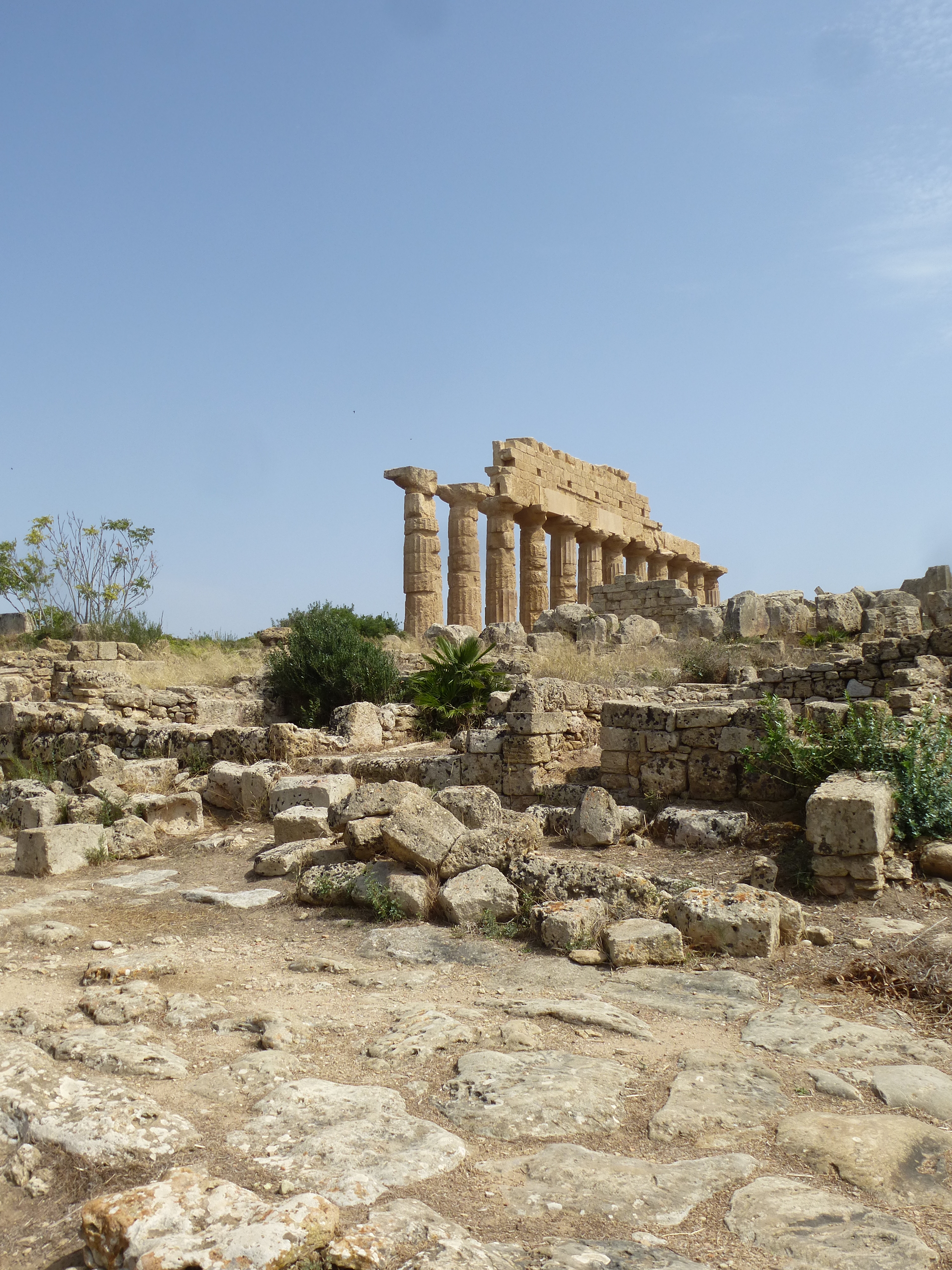 Tempel in Selinunt [Foto: Sebastian Eckert].