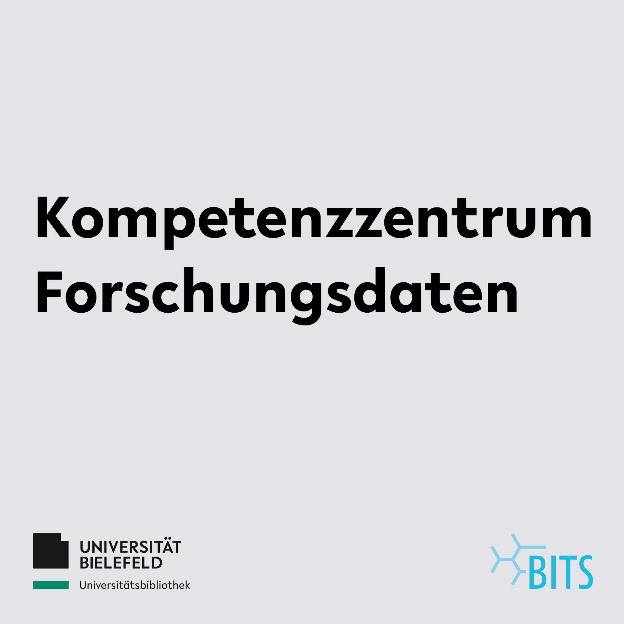 Logo Kompetenzzentrum Forschungsdaten