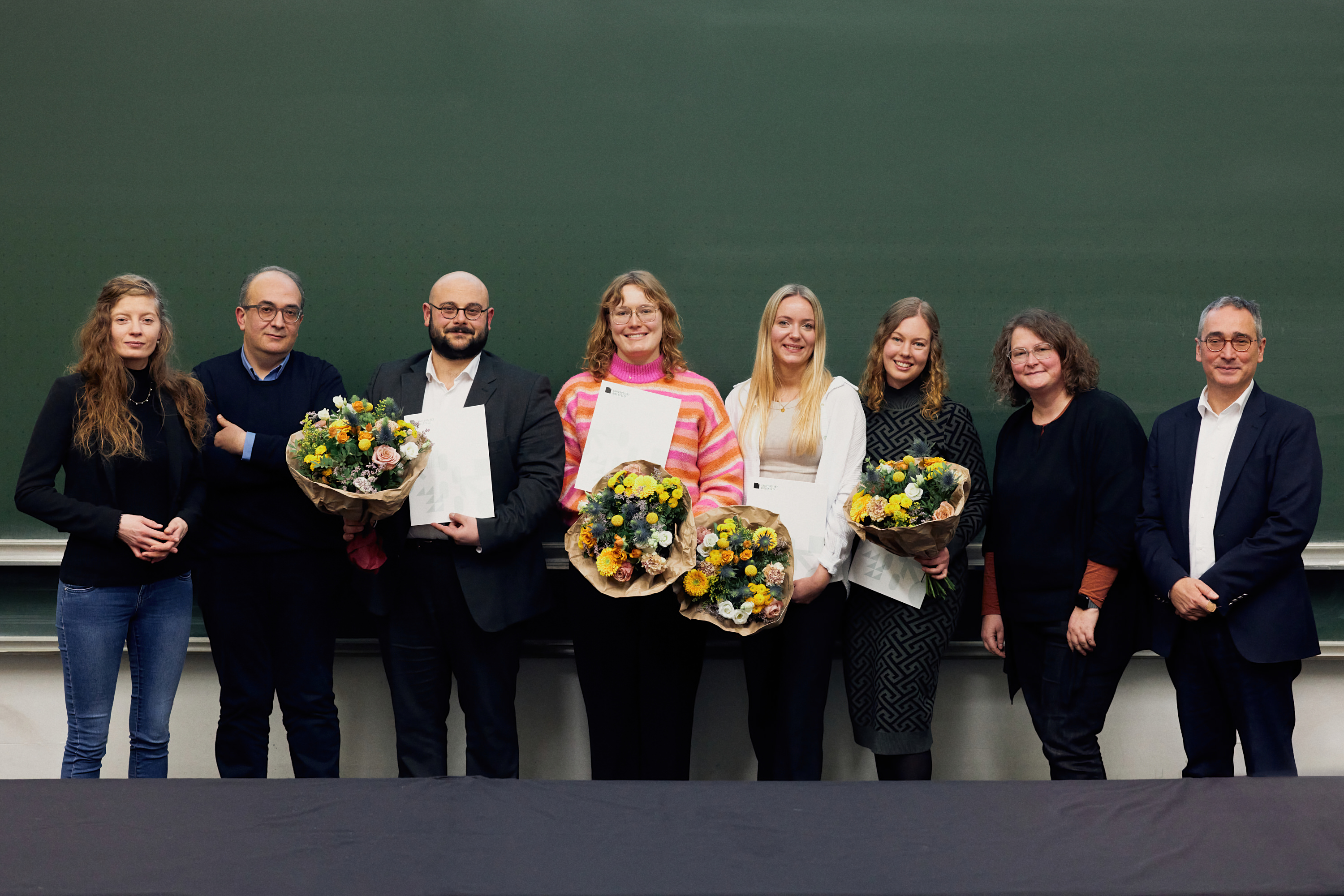 Gruppenbild Fakultätsfeier Geschichte, Philosophie und Theologie