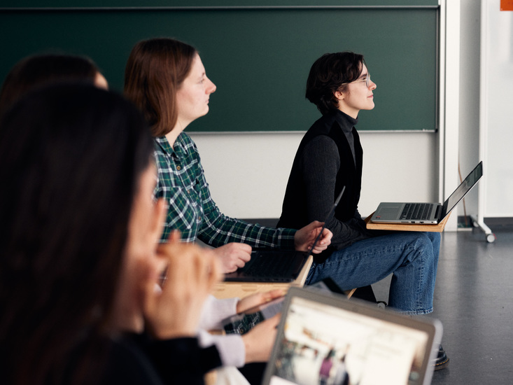 Leitsystem auf Campus