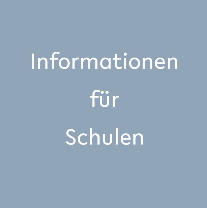 Kachel Informationen für Schulen