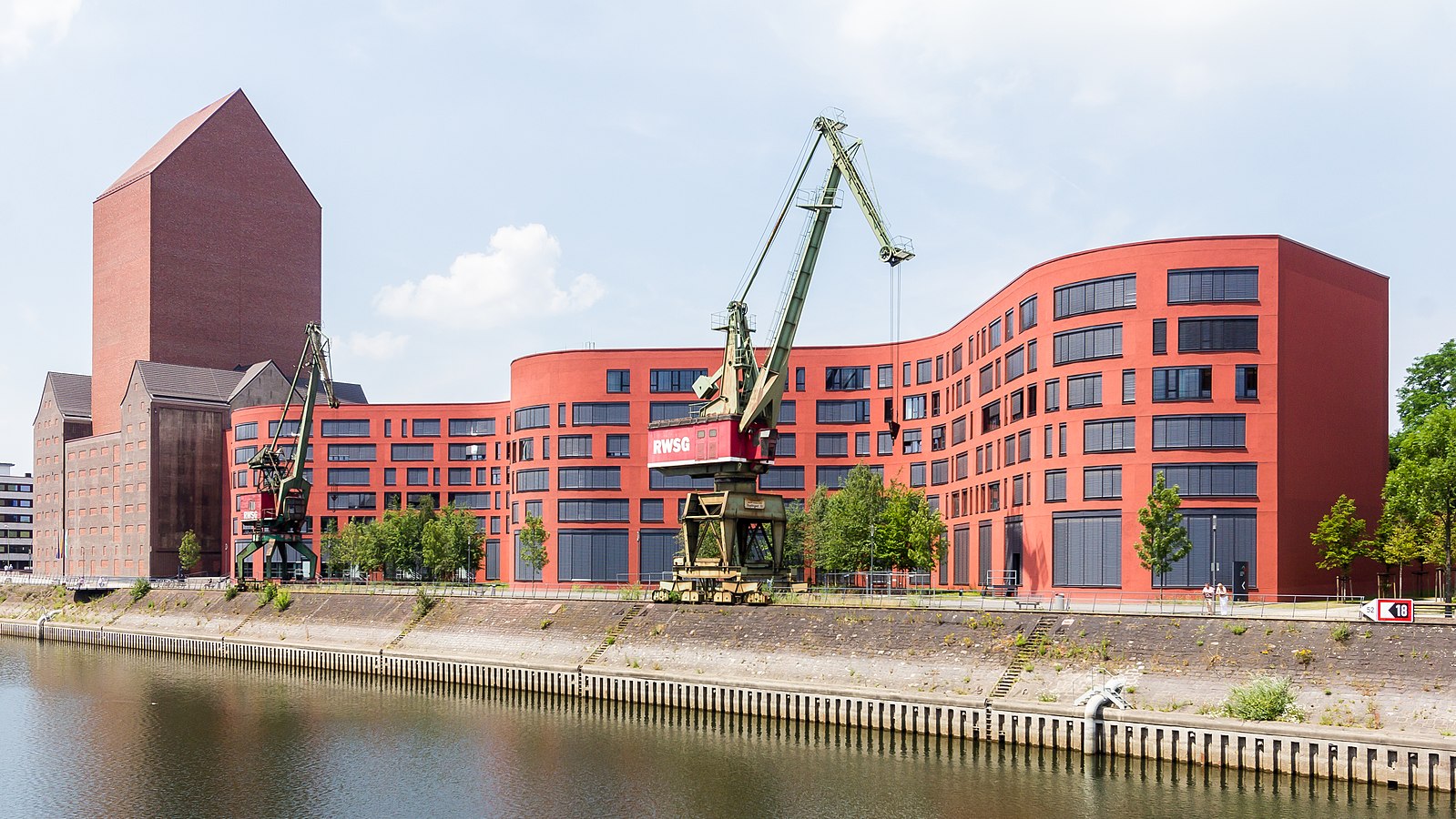 Building of the University of Duisburg-Essen