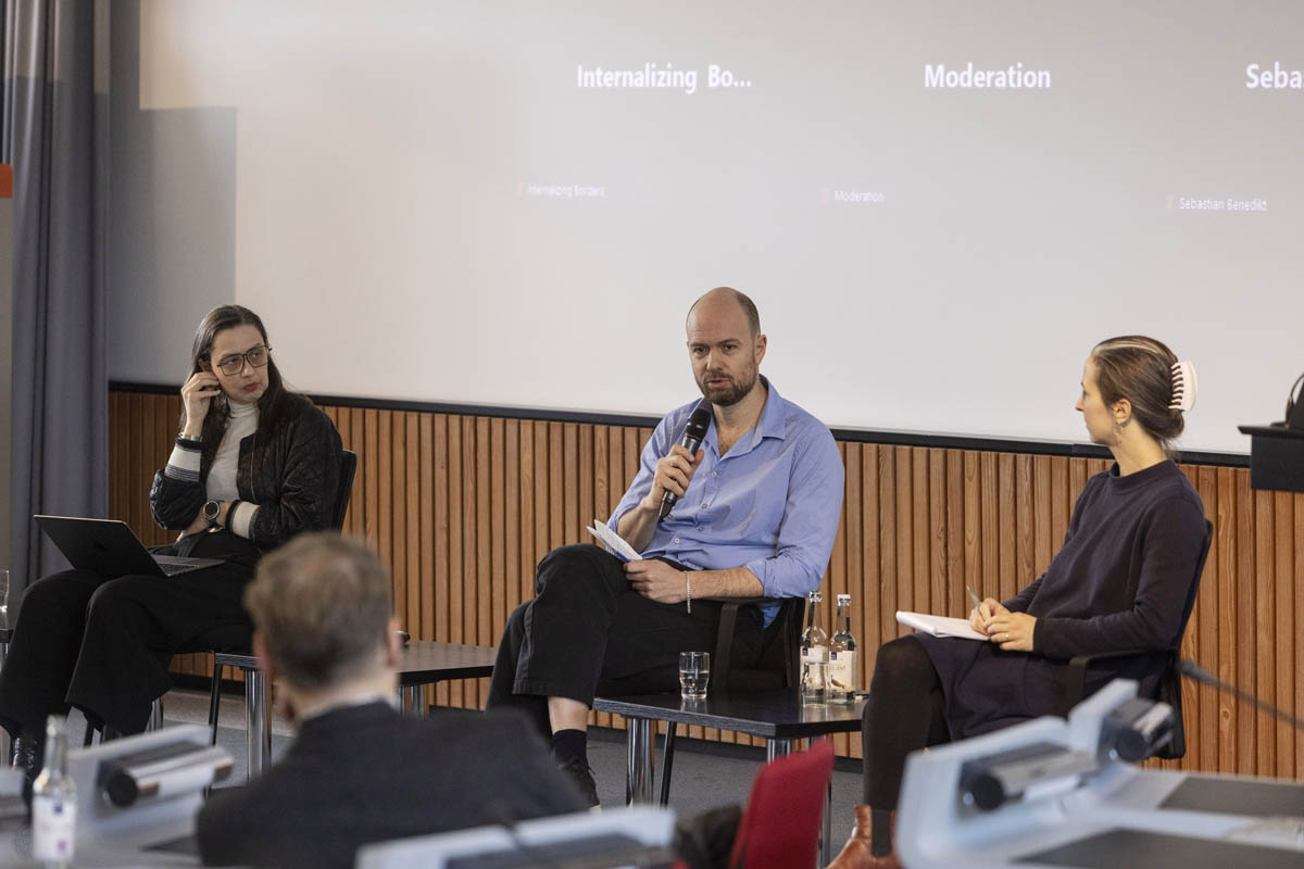 Panel discussion during the conference