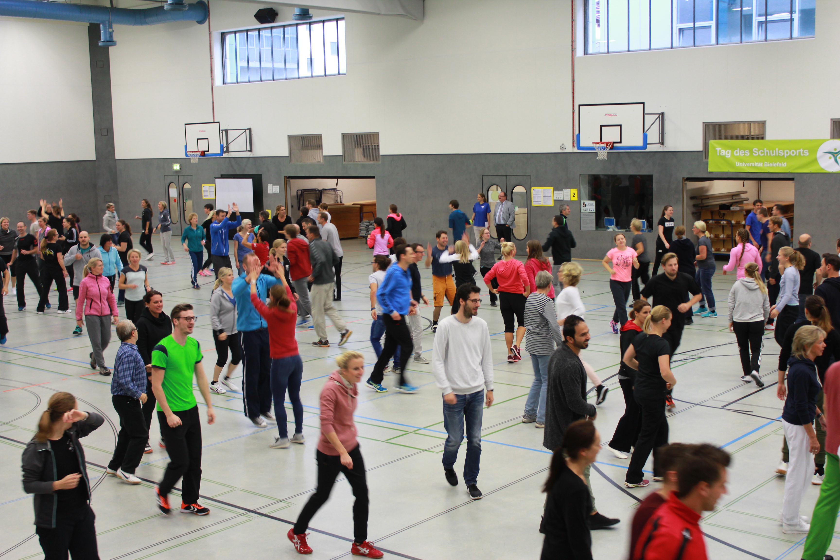 Sport in der Turnhalle