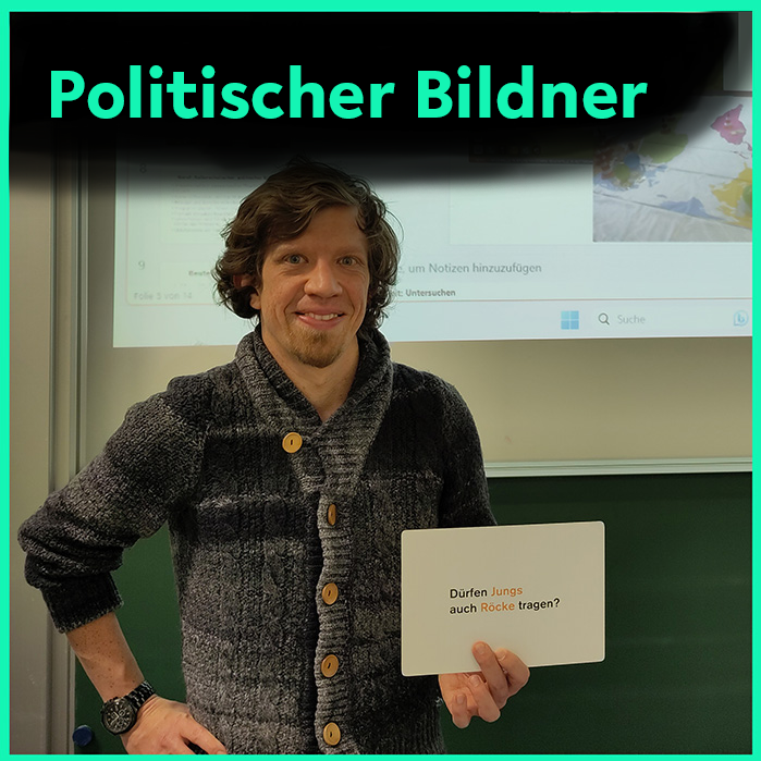 Jannik Struckmeyer ist politischer Bildner