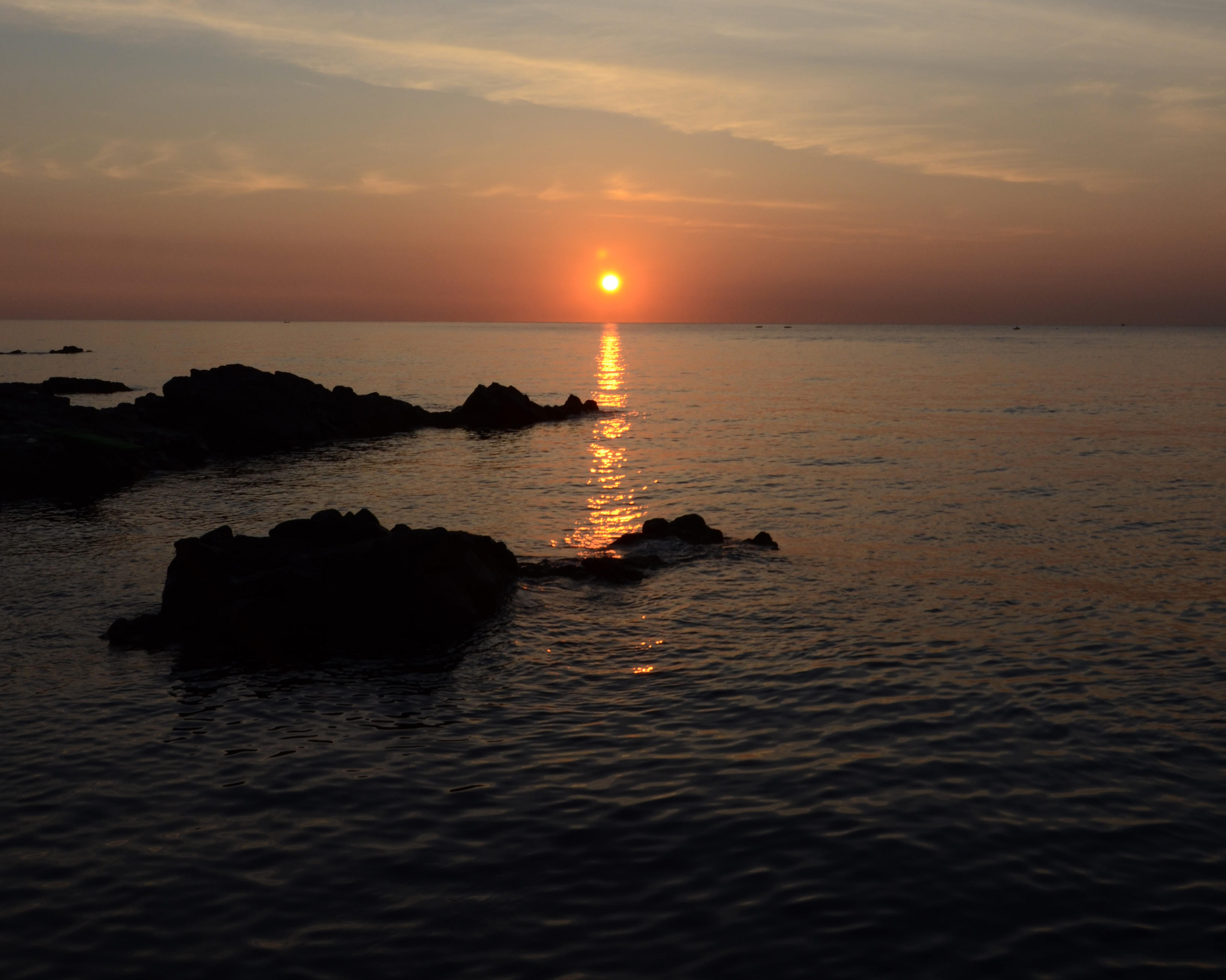 Sonnenaufgang in Catania [Foto: Jastine Konermann].