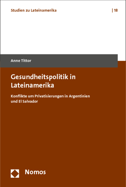 Cover: Gesundheitspolitik in Lateinamerika. 