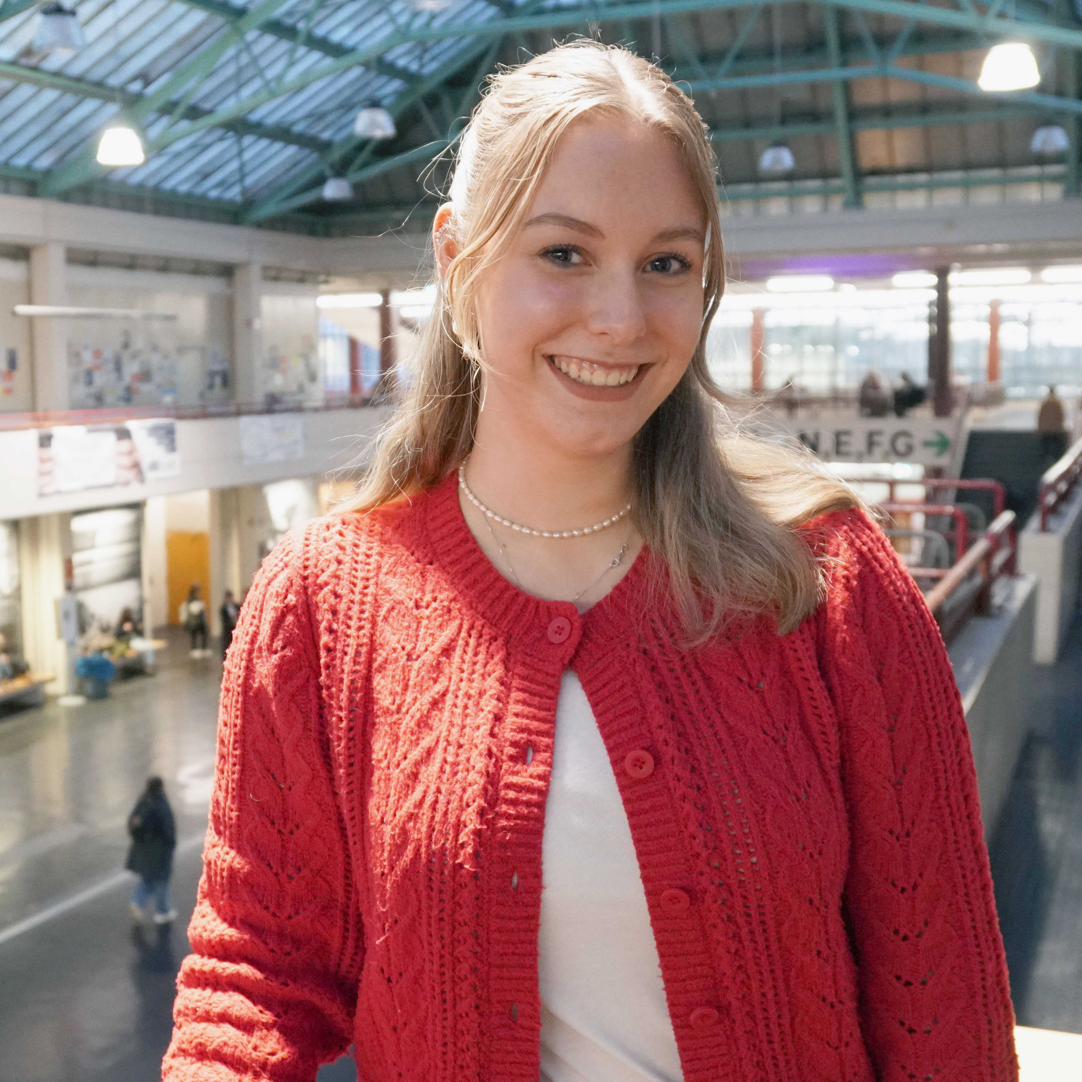 Jana, Studentin an der Uni Bielefeld